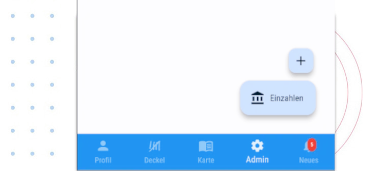 Zahlungs- und Abrechnungsansicht in der Getränkewart App