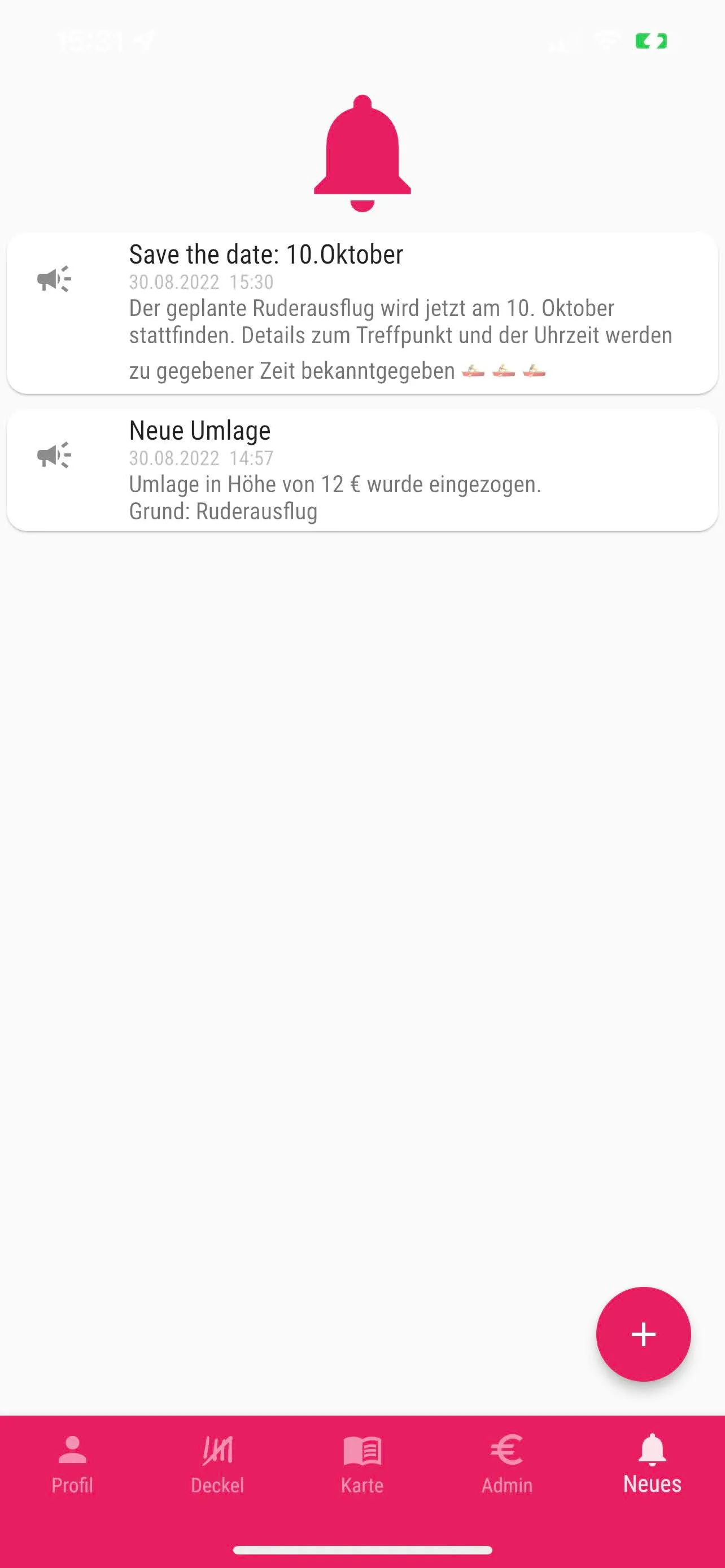 Personalisierte App-Ansicht 6